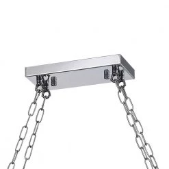 Modern 8-Light Chrome Chandelier by KINWELL -KINWELL shop chrome kinwell chandeliers bsc gs014 sr 4f 1000