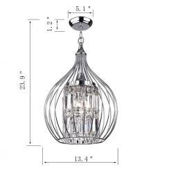 Contemporary 13.4 in. 3-Light Chrome Semi-Flush Mount by KINWELL 11 Contemporary 13.4 in. 3-Light Chrome Semi-Flush Mount by KINWELL -KINWELL shop chrome kinwell flush mount lights bsc gs010 sr 1f 1000