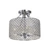 Modeern 16.9 in. 4-Light Chrome Semi-Flush Mount by KINWELL -KINWELL shop chrome kinwell flush mount lights bsc gs023 64 1000