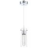 8-Watt Integrated LED Chrome Pendant with Crystal Bubble Glass Shade by Pia Ricco 1 8-Watt Integrated LED Chrome Pendant with Crystal Bubble Glass Shade by Pia Ricco -KINWELL shop chrome pia ricco chandeliers 1jay 50871 64 1000