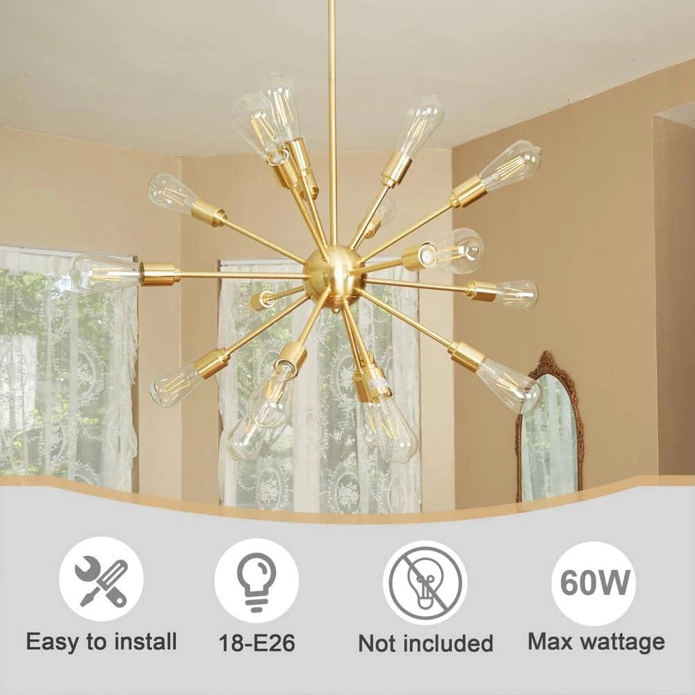 18-Light Chrome Sputnik Sphere Chandelier by Pia Ricco 9 18-Light Chrome Sputnik Sphere Chandelier by Pia Ricco - Image 7