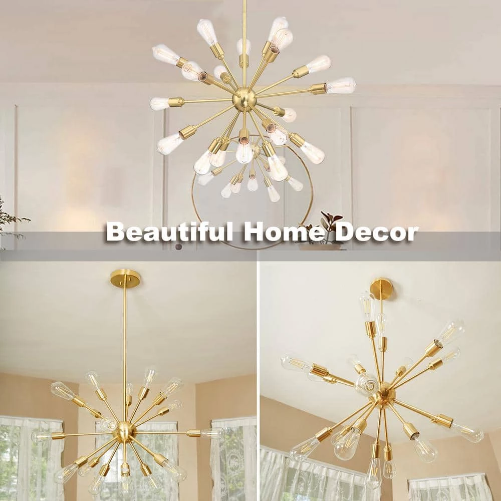 18-Light Chrome Sputnik Sphere Chandelier by Pia Ricco 5 18-Light Chrome Sputnik Sphere Chandelier by Pia Ricco - Image 3