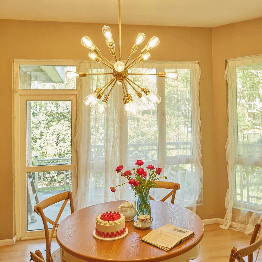 18-Light Chrome Sputnik Sphere Chandelier by Pia Ricco 4 18-Light Chrome Sputnik Sphere Chandelier by Pia Ricco - Image 2