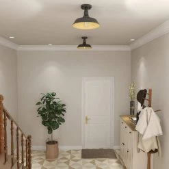 1- Light Dark Bronze Outdoor Semi Flush Mount (2-Pack) by Pia Ricco -KINWELL shop dark bronze pia ricco flush mount lights 1jay 80572 c3 1000