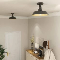 KINWELL shop -KINWELL shop dark bronze pia ricco flush mount lights 1jay 80572 e1 1000