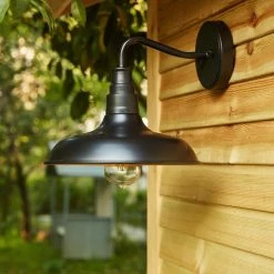 1- Light Dark Bronze Outdoor Barn Light Sconce (2-Pack) by Pia Ricco -KINWELL shop dark bronze pia ricco outdoor sconces 1jay 81682 fa 1000