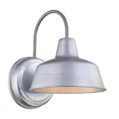 KINWELL shop 44 1- Light Galvanized Outdoor Wall Lantern Sconce by Pia Ricco