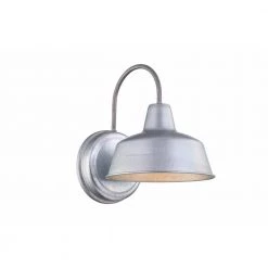 1- Light Galvanized Outdoor Wall Lantern Sconce by Pia Ricco 10 1- Light Galvanized Outdoor Wall Lantern Sconce by Pia Ricco -KINWELL shop galvanized pia ricco outdoor sconces 1jay 18271gd c3 1000