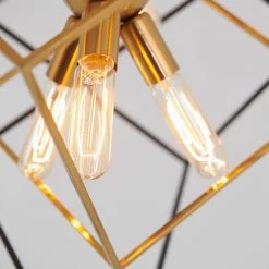 Imperium 9-Light Gold Sputnik Geometric Modern Industrial Caged Chandelier for Dining Room by Artika 17 Imperium 9-Light Gold Sputnik Geometric Modern Industrial Caged Chandelier for Dining Room by Artika -KINWELL shop gold artika chandeliers chmp rn 76 1000