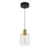 Essence Globe 6.5-Watt Integrated LED Gold Modern Hanging Mini Pendant Light for Kitchen Island by Artika -KINWELL shop gold artika pendant lights pdt1 cg 64 1000