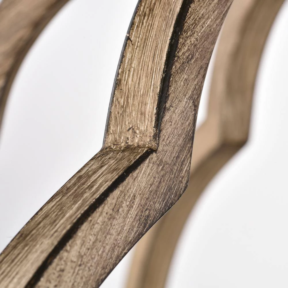 6-Light Wood Texture and Matte Black indoor Chain Pendant Steel and Electrical Components by Jushua 8 6-Light Wood Texture and Matte Black indoor Chain Pendant Steel and Electrical Components by Jushua - Image 6