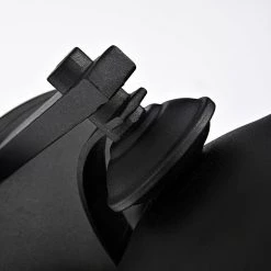 1-Light Matte Black Outdoor Wall Lantern Sconce with Anti-Rust and Waterproof by Jushua -KINWELL shop matte black jushua outdoor sconces go l a17005 1f 1000