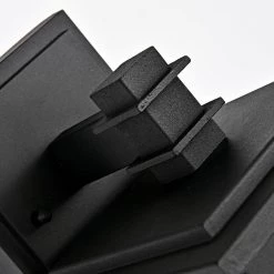 1-Light Matte Black Outdoor Wall Lantern Sconce with Anti-Rust and Waterproof by Jushua -KINWELL shop matte black jushua outdoor sconces go l a19007 4f 1000