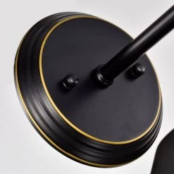 1-Light Matte Black Indoor Wall Sconce with Steel and Electrical Components by Jushua -KINWELL shop matte black jushua wall sconces gol a40001 fa 1000