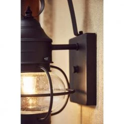 1- Light Matte Black Outdoor Wall Lantern Sconce by Pia Ricco -KINWELL shop matte black pia ricco outdoor sconces 1jay 14571 4f 1000