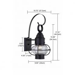 1- Light Matte Black Outdoor Wall Lantern Sconce by Pia Ricco -KINWELL shop matte black pia ricco outdoor sconces 1jay 14571 76 1000