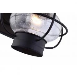 1- Light Matte Black Outdoor Wall Lantern Sconce by Pia Ricco -KINWELL shop matte black pia ricco outdoor sconces 1jay 14571 c3 1000