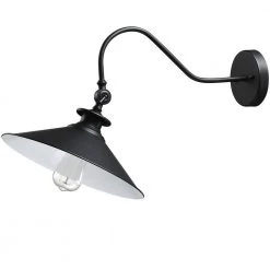 1-Light Black Outdoor Hardwired Wall Barn Light Sconce Lantern by Pia Ricco -KINWELL shop matte black pia ricco outdoor sconces 1jay 17261bk 1f 1000