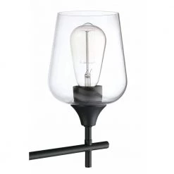 22.68 in. 3-Lights Matte Black Wall Mount Vanity Light by Pia Ricco -KINWELL shop matte black pia ricco vanity lighting 1jay lp11888901 4f 1000