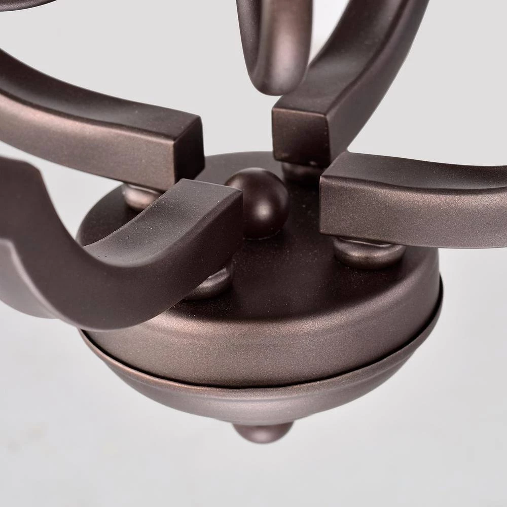 4-Light Oil Rubbed Bronze Indoor Pendant Light Steel and Electrical Components by Jushua 7 4-Light Oil Rubbed Bronze Indoor Pendant Light Steel and Electrical Components by Jushua - Image 5