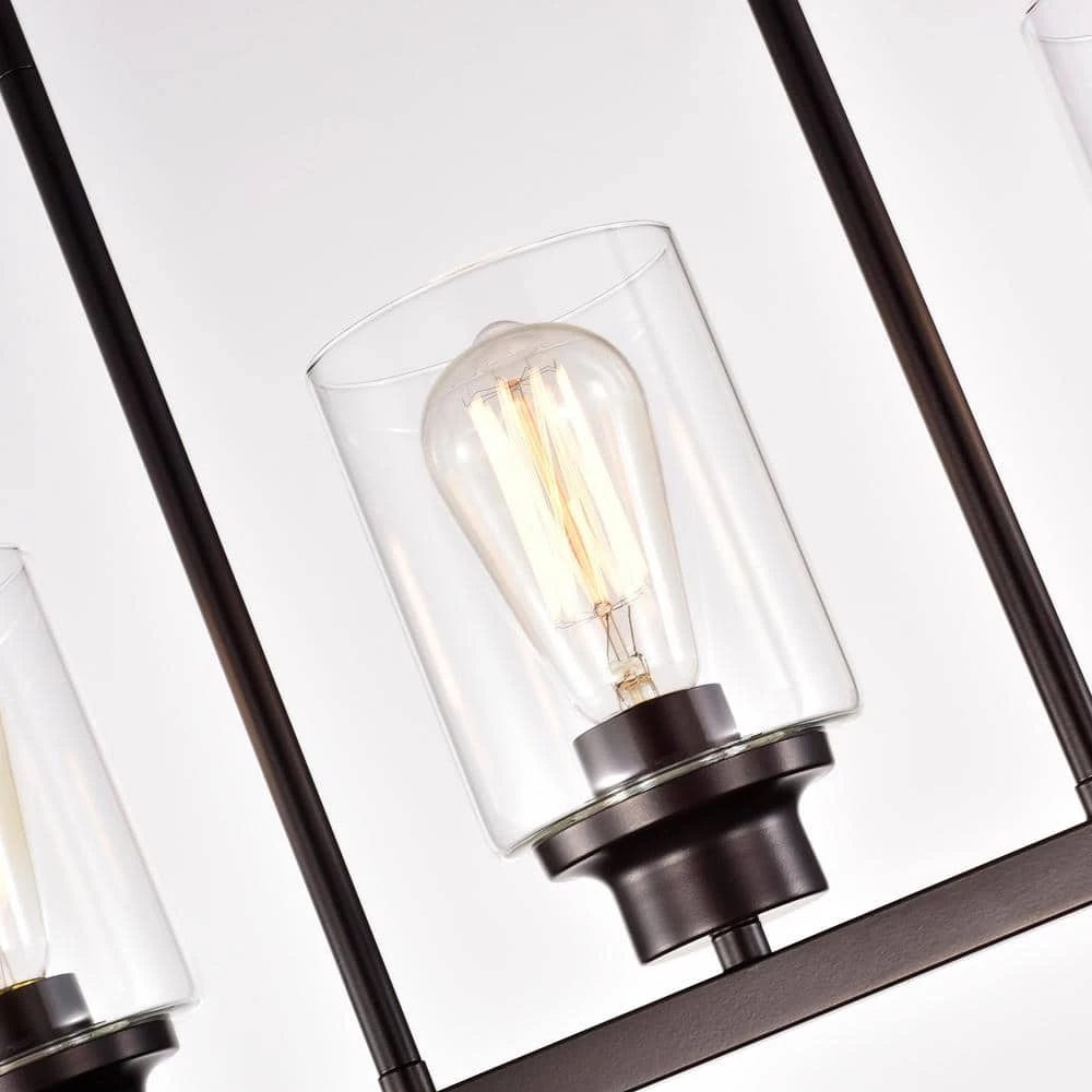 5-Light Oil Rubbed Bronze Kitchen Island Pendant by Jushua 8 5-Light Oil Rubbed Bronze Kitchen Island Pendant by Jushua - Image 6