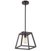 1-Light Oil Rubbed Bronze Metal Kitchen Island Mini Pendant by Jushua 2 1-Light Oil Rubbed Bronze Metal Kitchen Island Mini Pendant by Jushua -KINWELL shop oil rubbed bronze jushua pendant lights gol a60016 64 1000