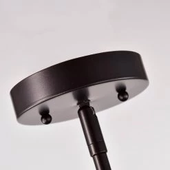 1-Light Oil Rubbed Bronze Metal Kitchen Island Mini Pendant by Jushua -KINWELL shop oil rubbed bronze jushua pendant lights gol a60016 fa 1000