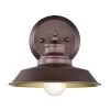 1-Light Oil Rubbed Bronze Indoor Wall Sconce with Steel and Electrical Components by Jushua -KINWELL shop oil rubbed bronze jushua wall sconces gol a40003 64 1000