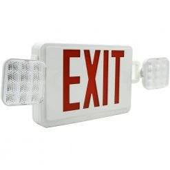 1-Light Green Panel Emergency-Light (6-Pieces) by Jushua -KINWELL shop red jushua emergency exit lights yh ls ei003re 6 44 1000