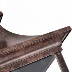 1-Light Tannery Bronze Outdoor Pendant Light Sconce with Die-cast Aluminum with Clear Glass by Jushua -KINWELL shop tannery bronze jushua outdoor pendant lights sd cy ca1914 h 44 1000