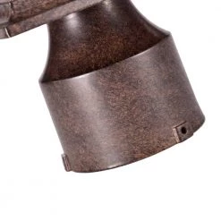 Retro 1-Light Tannery Bronze Outdoor Post Lantern Die-Cast Aluminum with Clear Glass by Jushua -KINWELL shop tannery bronze jushua post light sets sd cy ca1914 p 4f 1000