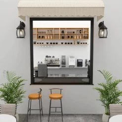 1-Light Textured Black Not Solar Outdoor Wall Lantern Sconce with Clear Glass by Pia Ricco -KINWELL shop textured black pia ricco outdoor sconces 1jay 19281 31 1000