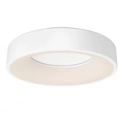 Aiden 13 in. 1-Light White LED Flush Mount Ceiling Light by Artika