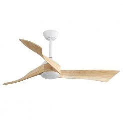 KINWELL shop 16 52 in. Integrated LED Indoor Wood Ceiling Fan with Remote by KINWELL